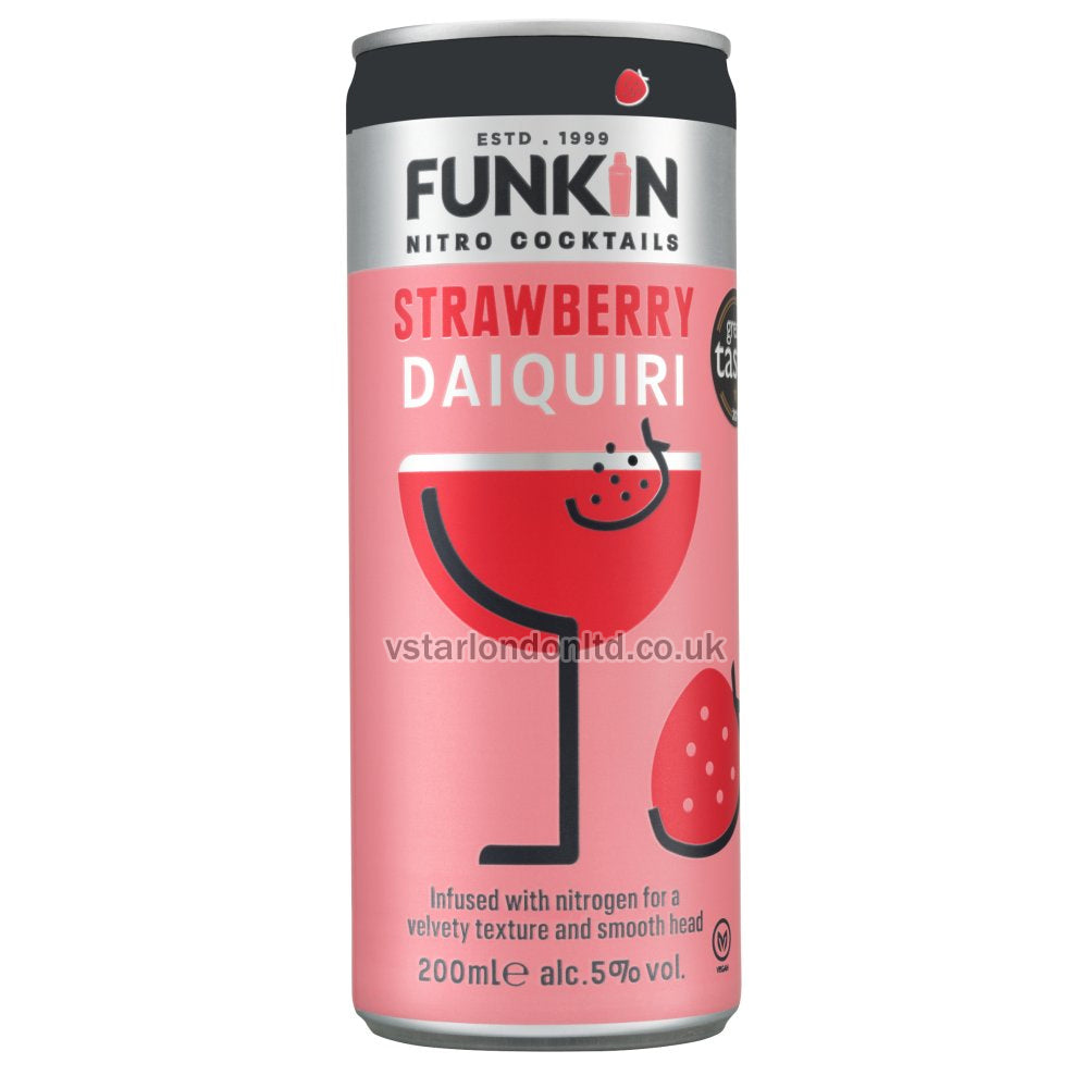 Funkin Nitro Cocktails Strawberry Daiquiri (200ml × 12)