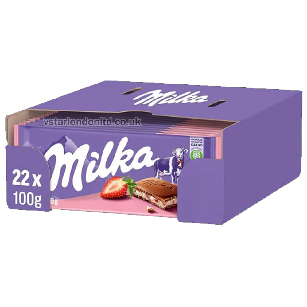 Variety of Milka Chocolate Collections