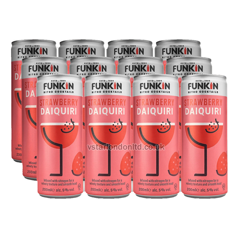 Funkin Nitro Cocktails Strawberry Daiquiri (200ml × 12)