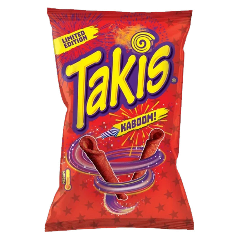 Takis Kaboom Spicy Tortilla Chips 21 x 55g Multipack