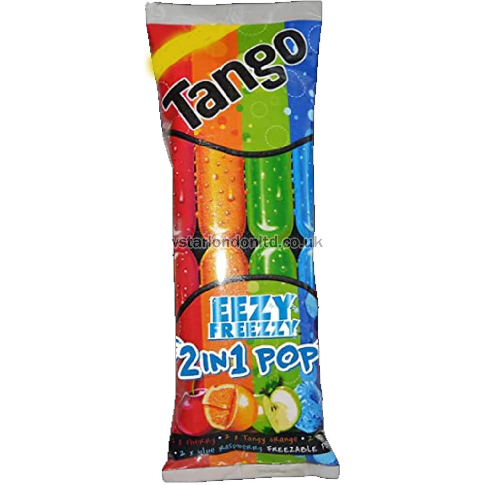 Tango Eezy Freezzy 2-in-1 Ice Pops – 60 Pack (75ml Each)
