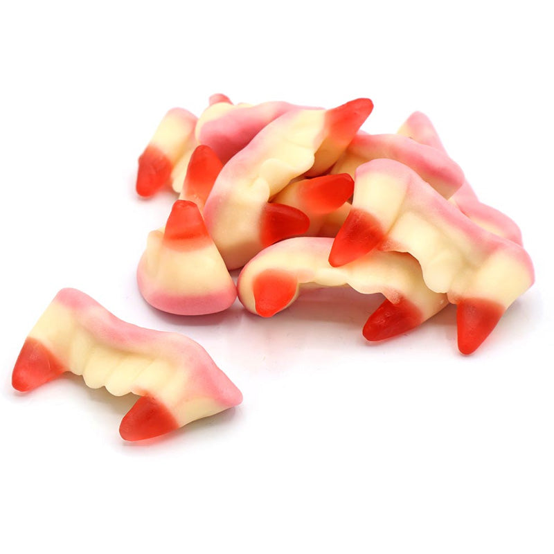 Kingsway Mini Teeth Fangs Jelly Sweets 1kg – 3kg Halloween Candy