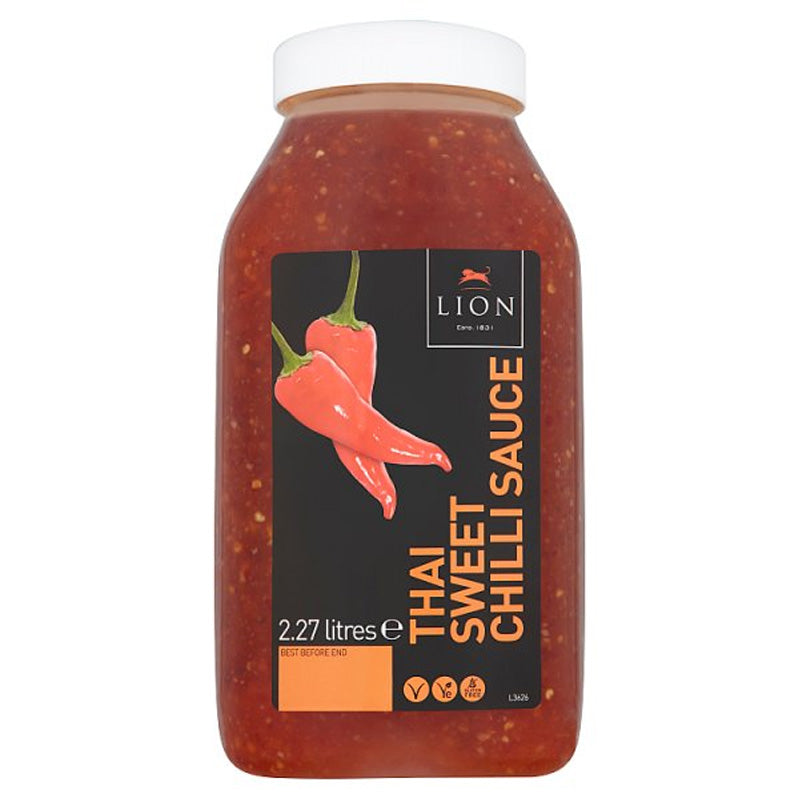 Lion Thai Sweet Chilli Sauce 2.27L Bottle | Vegan Vegetarian Gluten Free