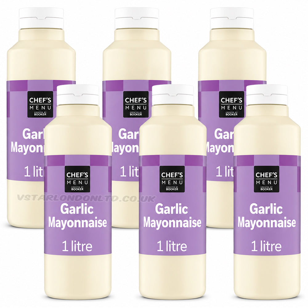 Chef’s Menu 1L Sauce Bottles Variety Pack (2, 4 or 6 Bottles)