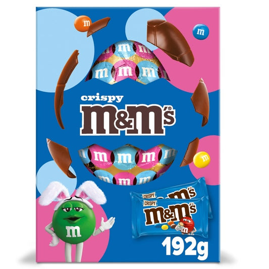 M&M's Crispy Milk Chocolate Large Easter Egg 192g