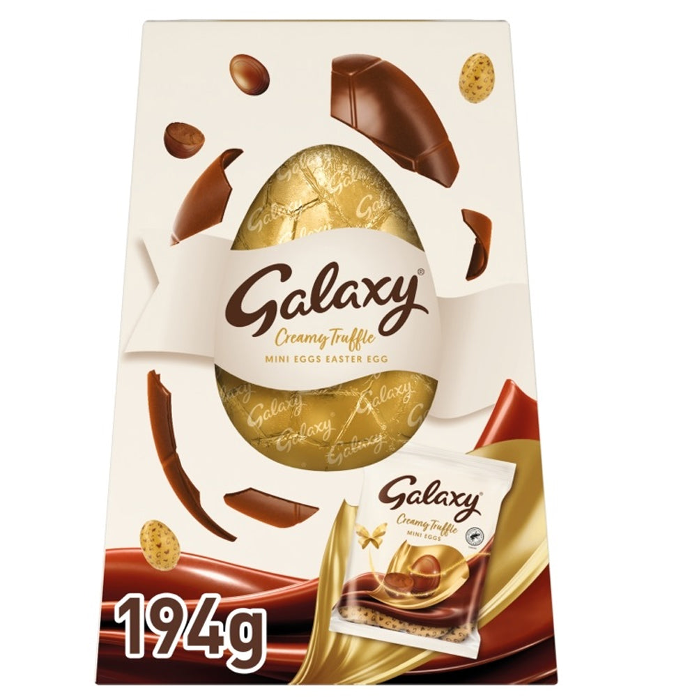 Galaxy Chocolate Creamy Truffle Minis Extra Large Egg 194g