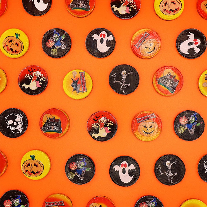Halloween Milk Chocolate Coins 1kg Foil Wrapped Spooky Character Sweets