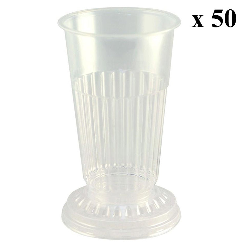 Disposable Cups Clear Sundae Dessert Cups Tas-Ty Knickerbocker Glory (200ml - 355ml)