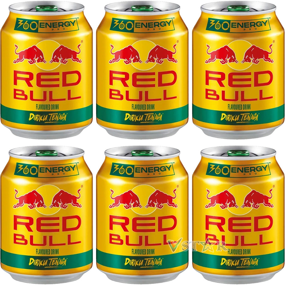 RedBull Gold 360 Pro Energy Drink 6 x 250ml