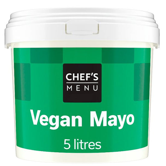 Chef's Menu Vegan Mayo 5L Plant Based Mayonnaise