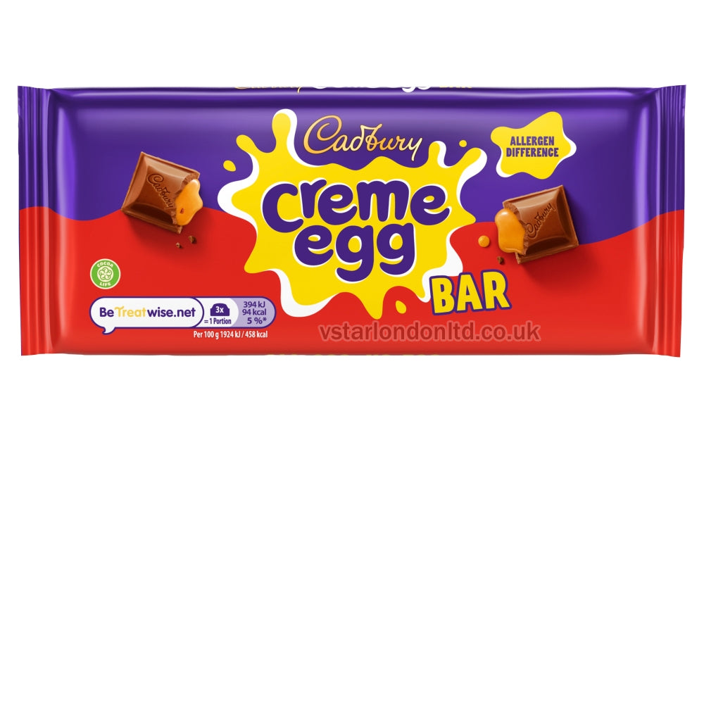 Cadbury Creme Egg Chocolate Bar 123g (Pack of 16) - Rich, Gooey, and Delicious