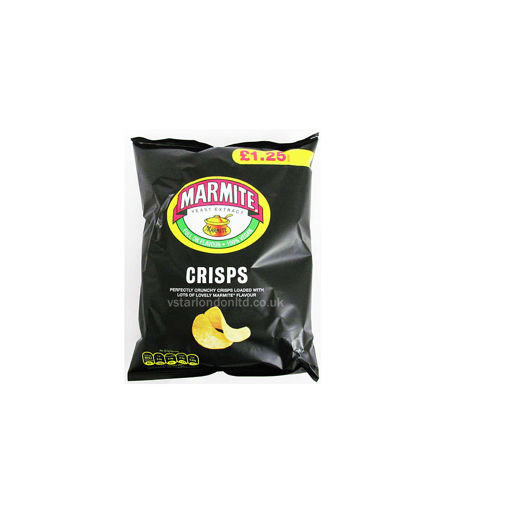 Marmite Crisps 65g (18 packs) - Unique Flavors for Snack Lovers