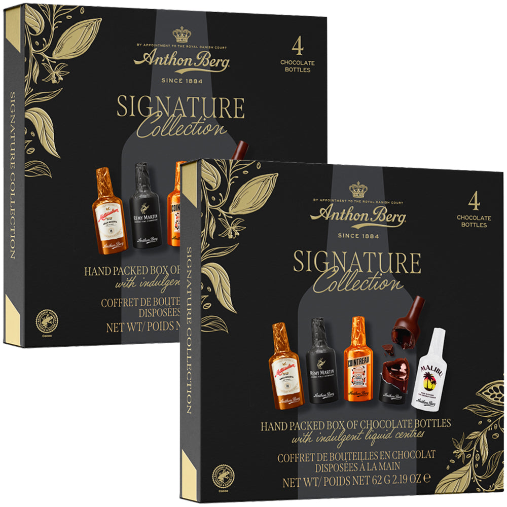 Anthon Berg Signature Collection 4 Piece Chocolate Box 62g (2, 3 & 5 Boxes)