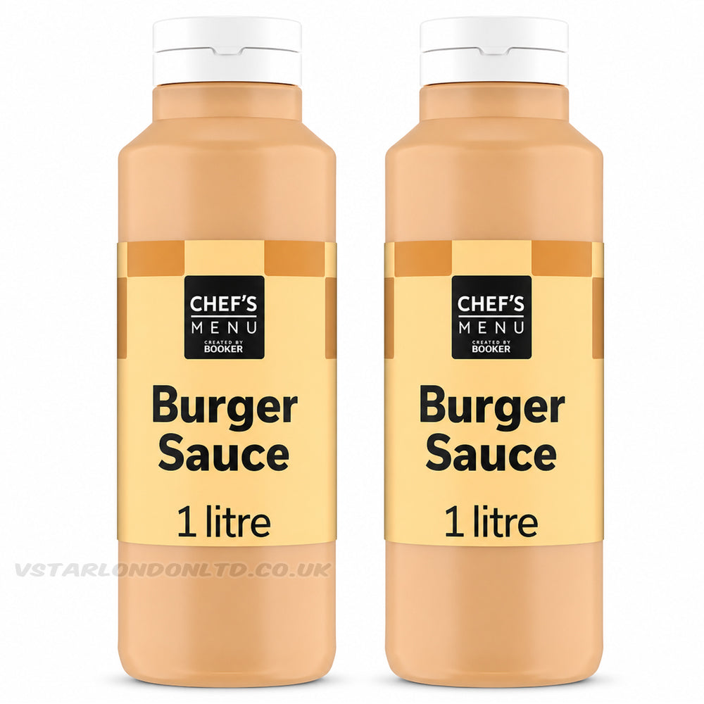 Chef’s Menu 1L Sauce Bottles Variety Pack (2, 4 or 6 Bottles)