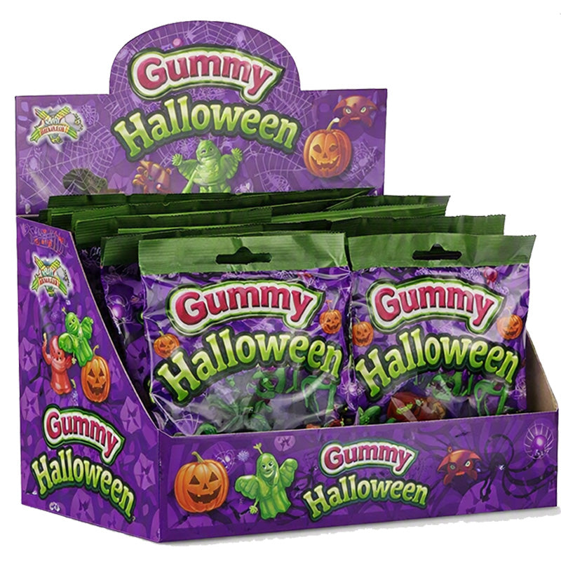 PMS Candy 3D Gummy Halloween Mix 60g (12 & 24 Bags) Spooky Sweets