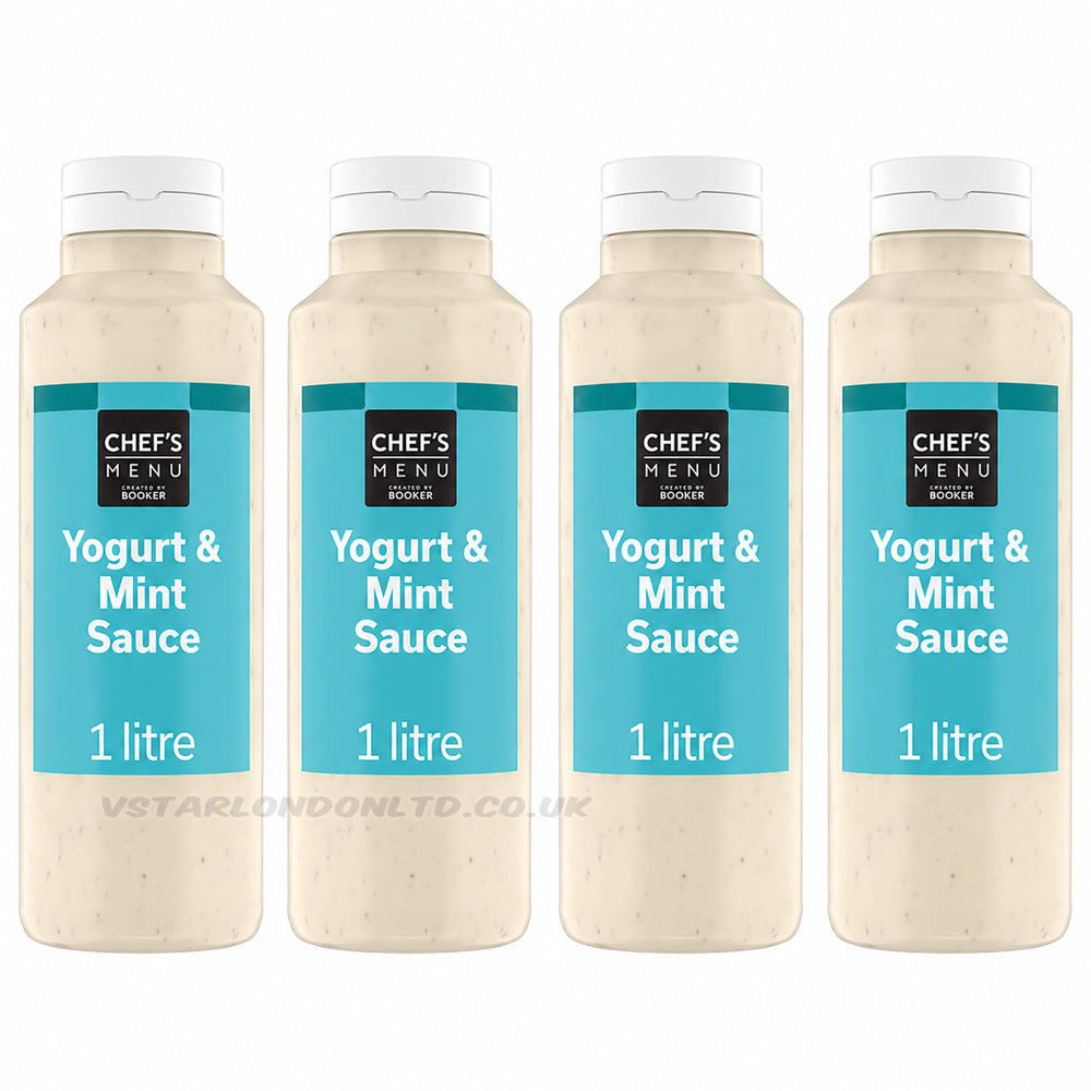 Chef’s Menu 1L Sauce Bottles Variety Pack (2, 4 or 6 Bottles)