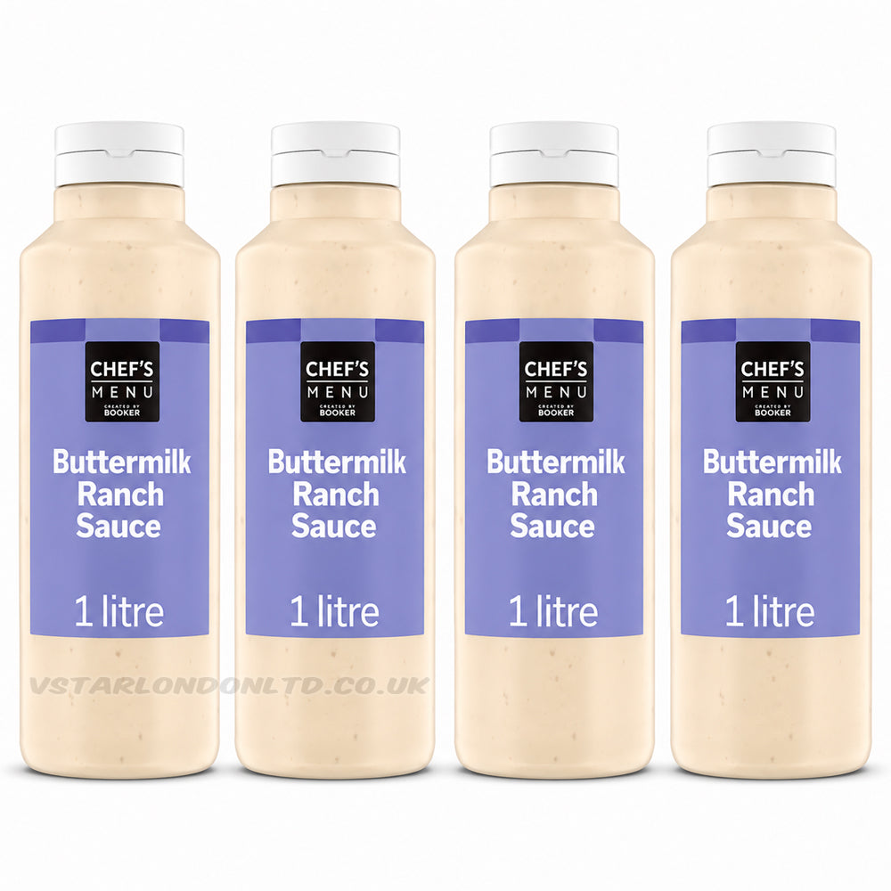 Chef’s Menu 1L Sauce Bottles Variety Pack (2, 4 or 6 Bottles)