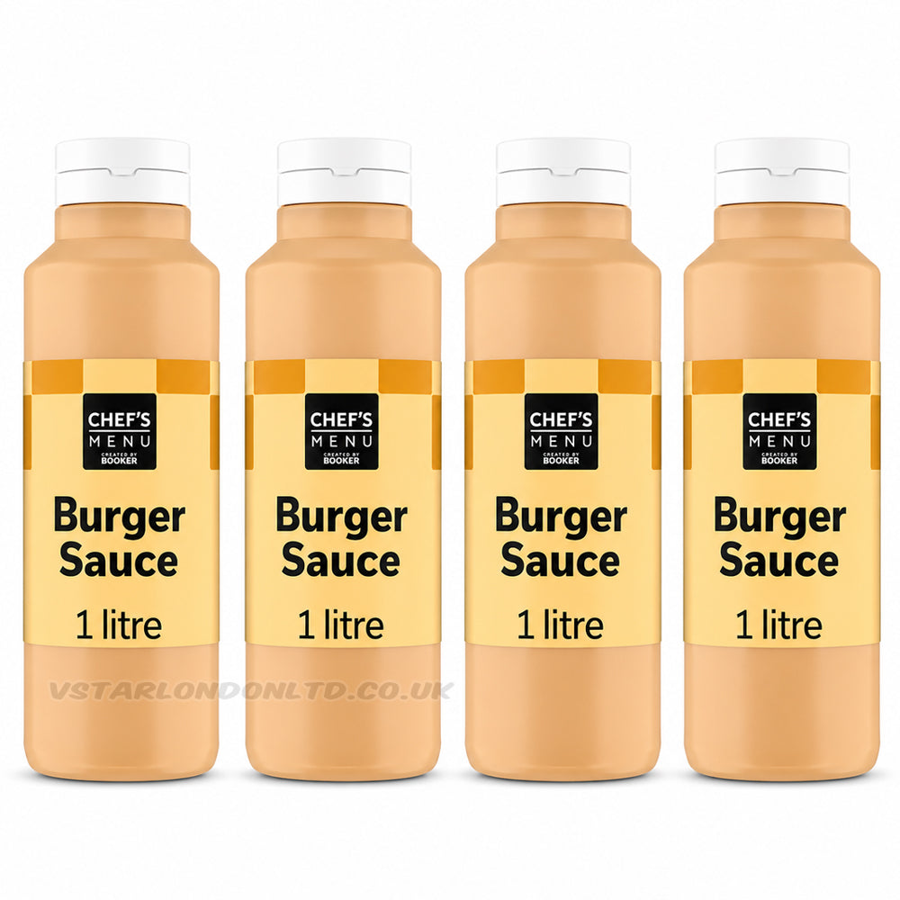 Chef’s Menu 1L Sauce Bottles Variety Pack (2, 4 or 6 Bottles)
