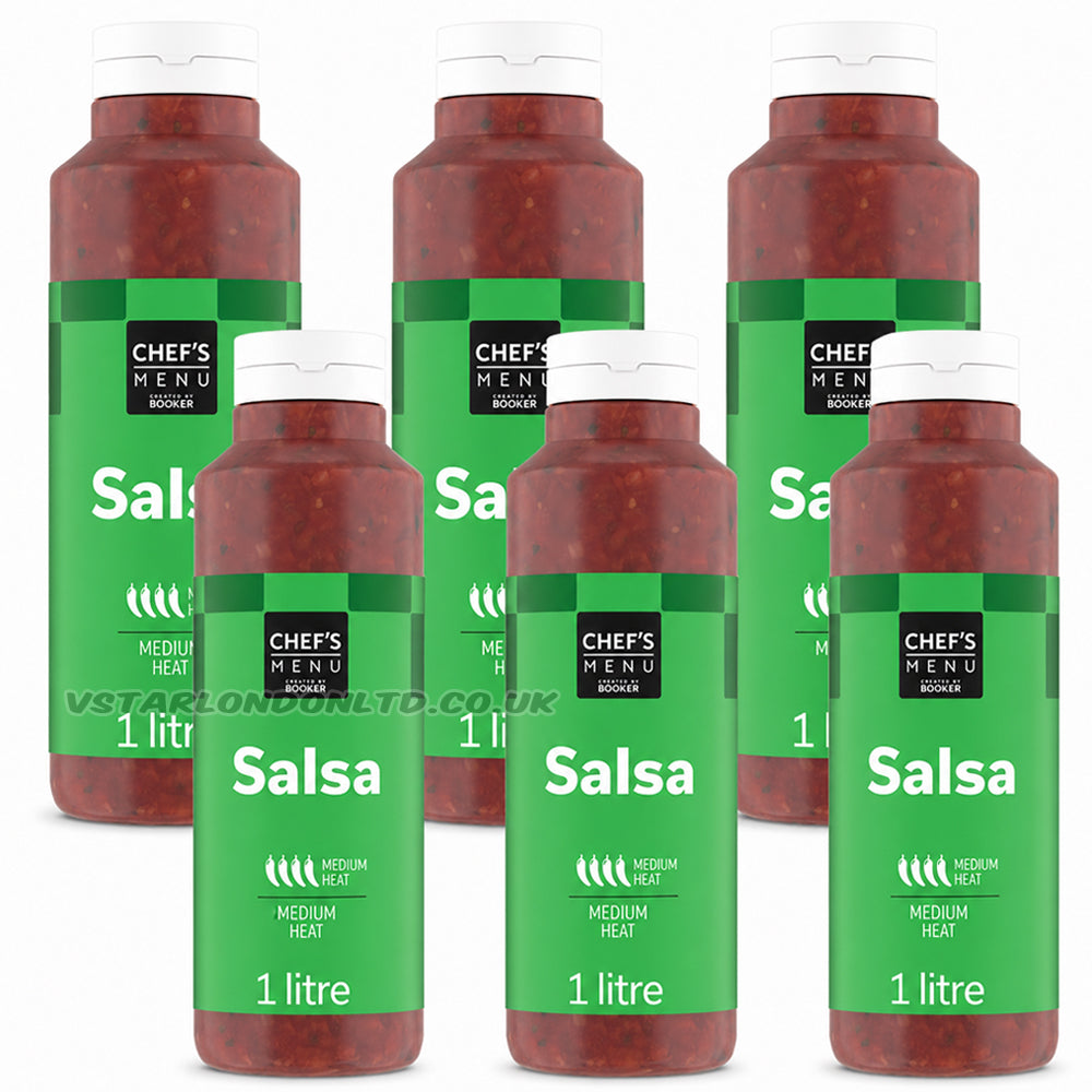Chef’s Menu 1L Sauce Bottles Variety Pack (2, 4 or 6 Bottles)