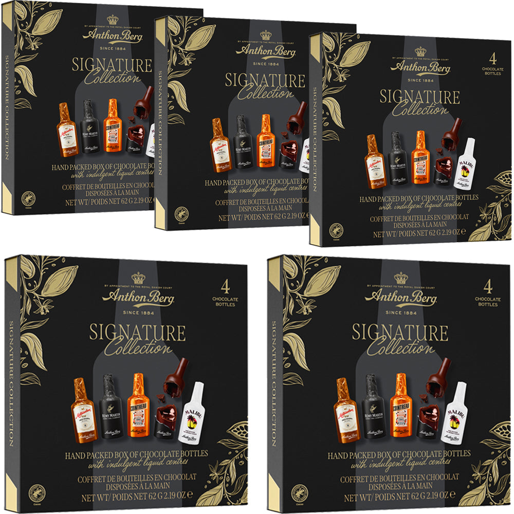 Anthon Berg Signature Collection 4 Piece Chocolate Box 62g (2, 3 & 5 Boxes)