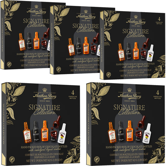 Anthon Berg Signature Collection 4 Piece Chocolate Box 62g (2, 3 & 5 Boxes)