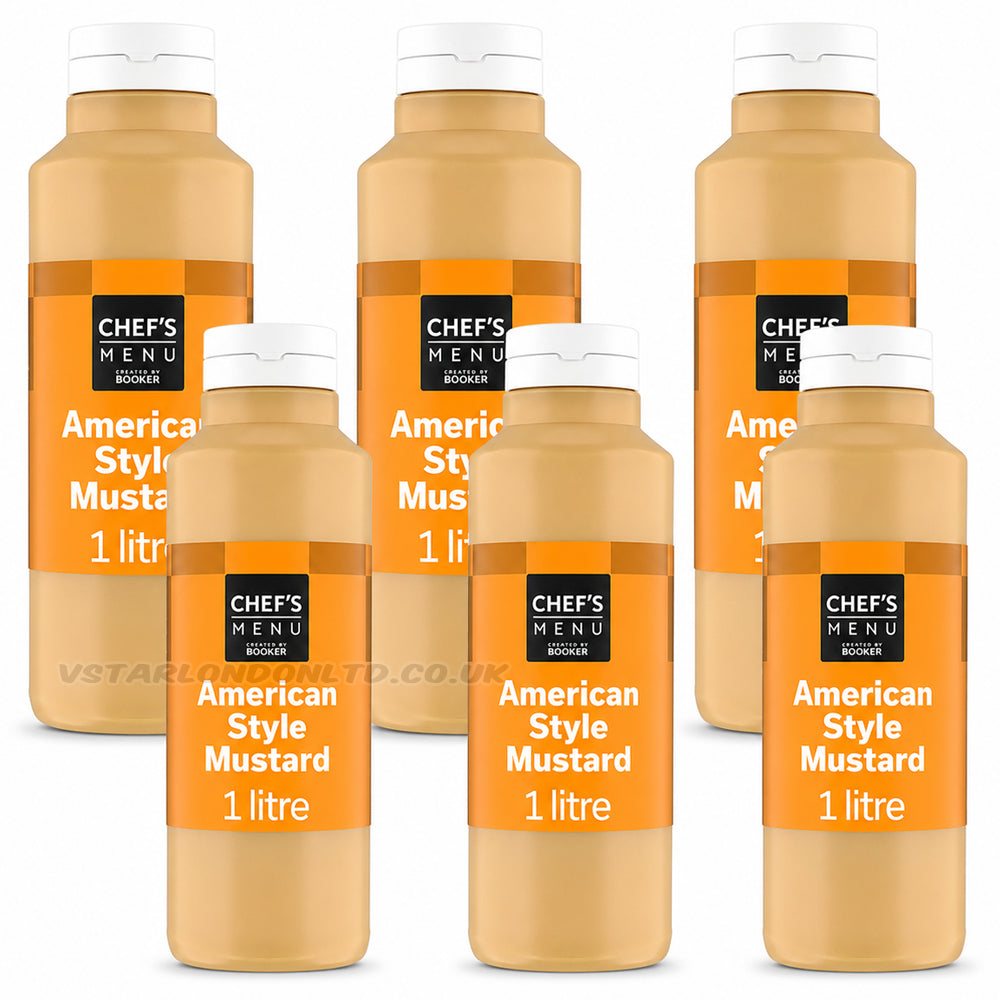 Chef’s Menu 1L Sauce Bottles Variety Pack (2, 4 or 6 Bottles)