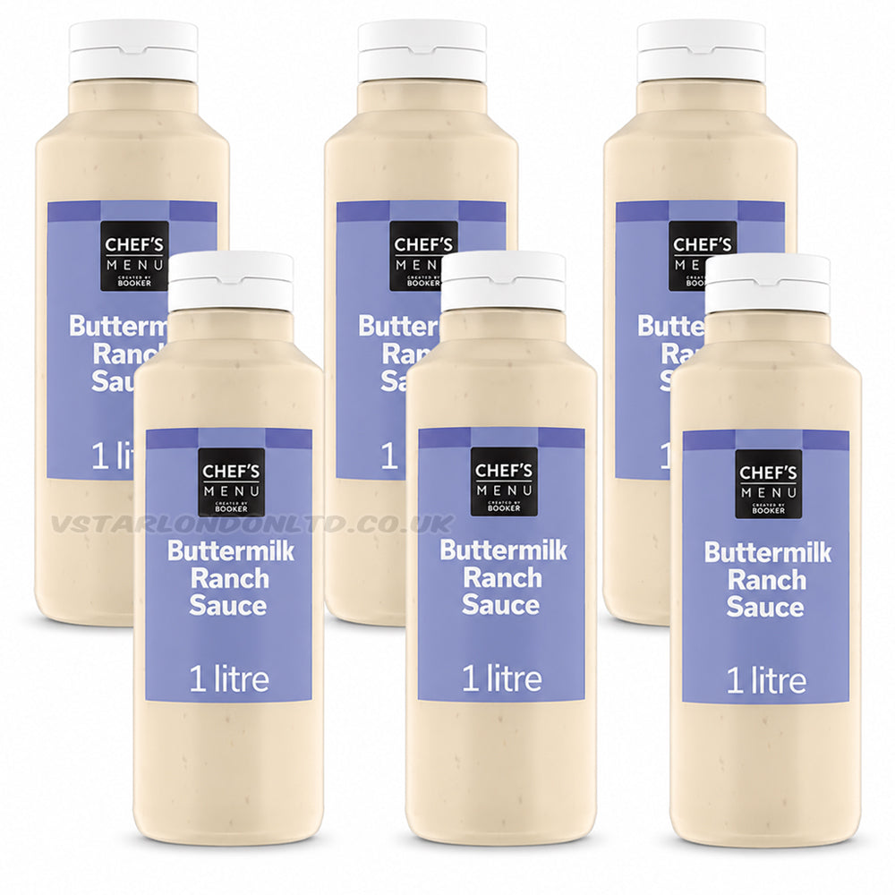 Chef’s Menu 1L Sauce Bottles Variety Pack (2, 4 or 6 Bottles)