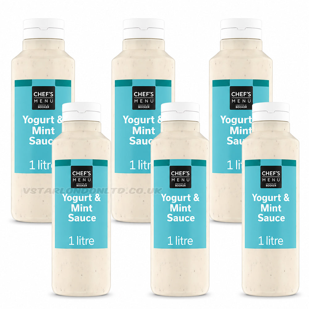 Chef’s Menu 1L Sauce Bottles Variety Pack (2, 4 or 6 Bottles)