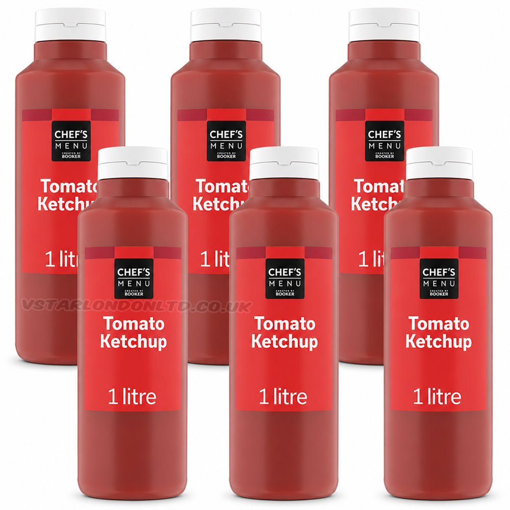 Chef’s Menu 1L Sauce Bottles Variety Pack (2, 4 or 6 Bottles)