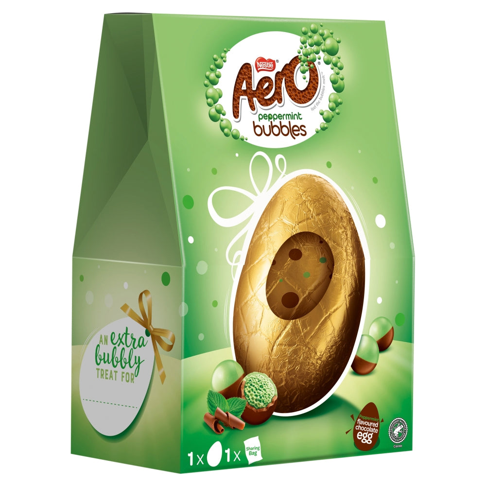 Aero Peppermint Mint Chocolate Giant Easter Egg 230g