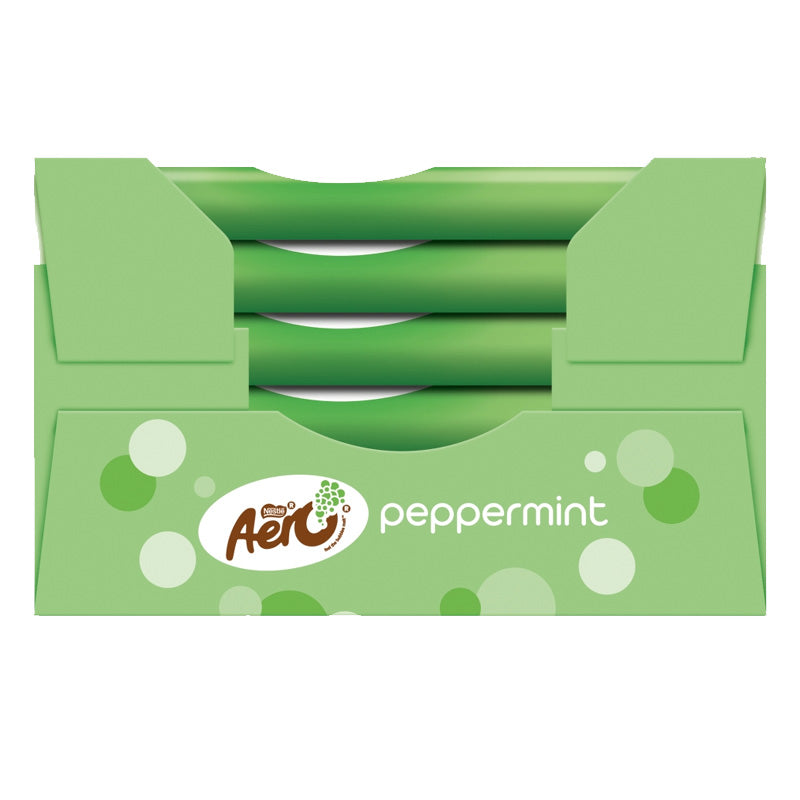 Aero Bubbly Peppermint Mint Milk Chocolate Bar 36g (12 & 24 Bars)