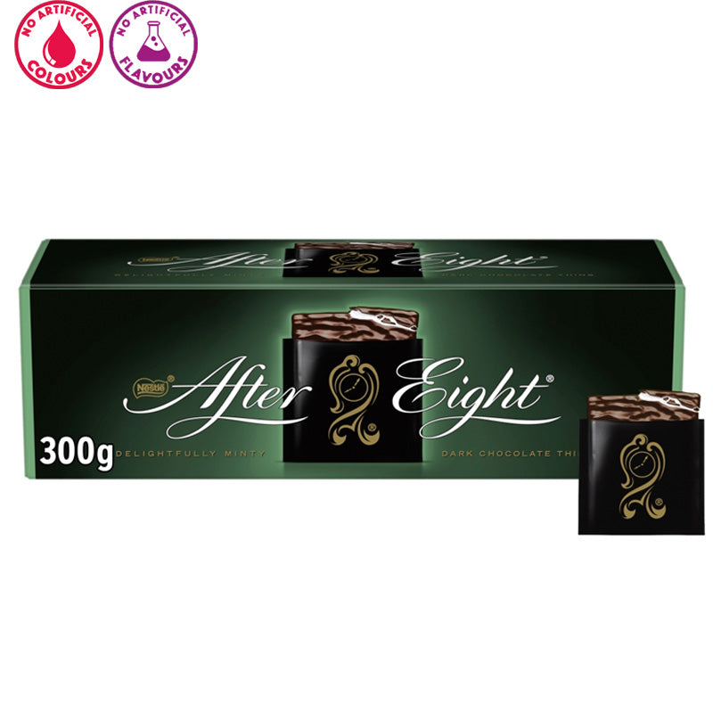 After Eight Dark Mint Chocolate 300g Box Peppermint Fondant Cream