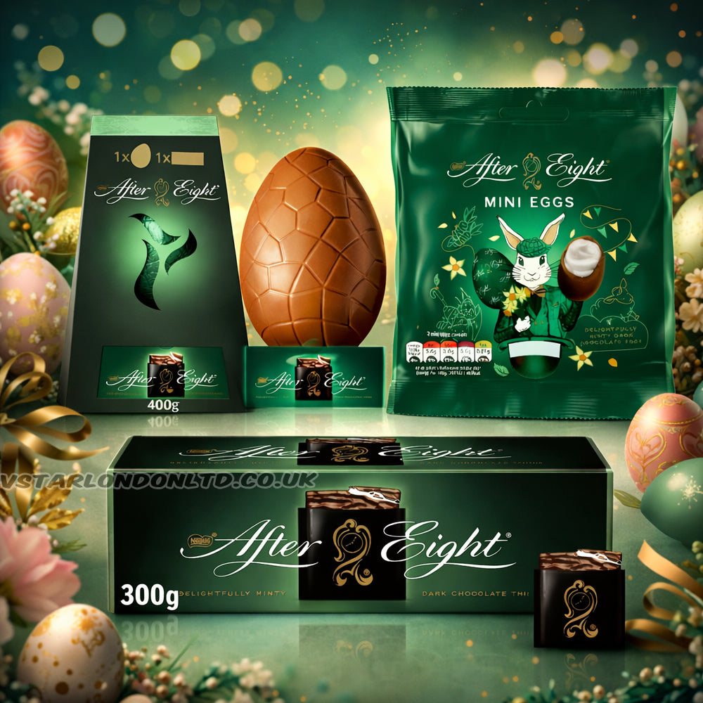 After Eight Mixed Dark Mint 300g, Mini Eggs 81g & Easter Egg 400g Easter gift