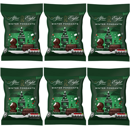 After Eight Winter Fondants Dark Mint Chocolate Bag 6 x 57g