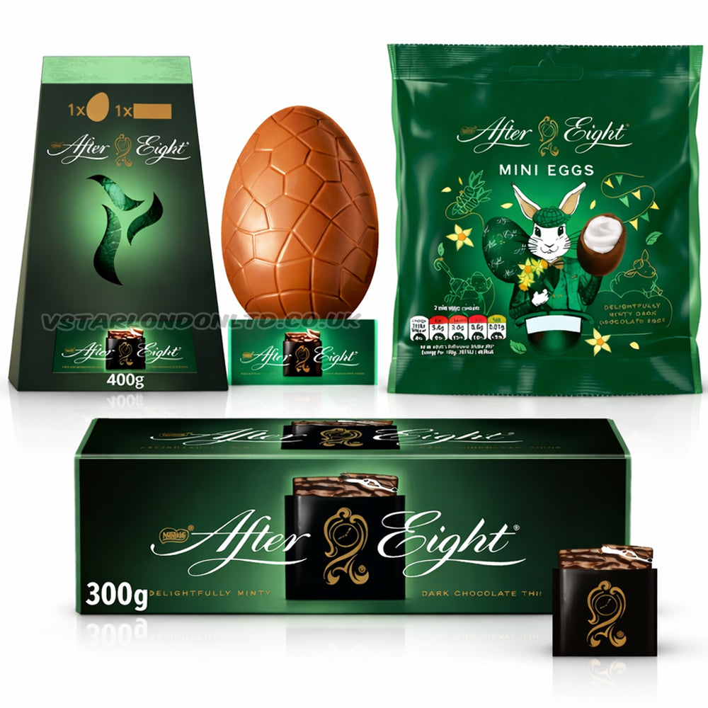 After Eight Mixed Dark Mint 300g, Mini Eggs 81g & Easter Egg 400g Easter gift