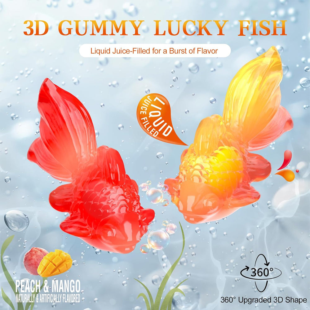 Amos 4D Fancy Fish Gummies – 825g