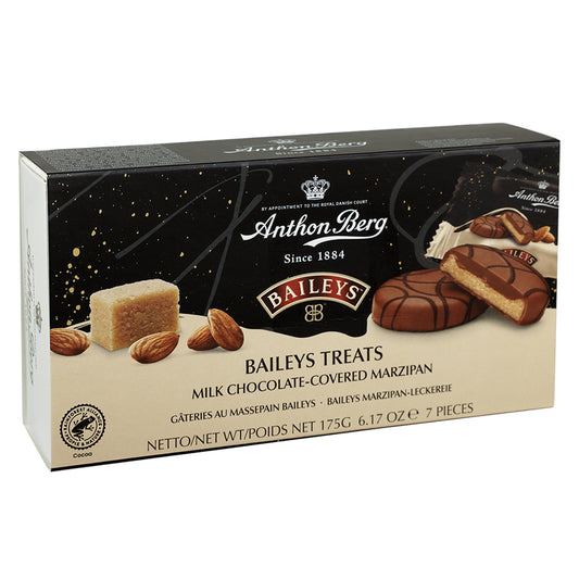 Anthon Berg Baileys Milk Chocolate Covered Marzipan Box 175g
