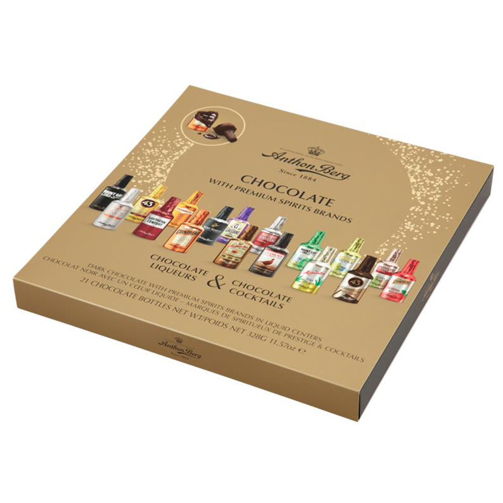 Anthon Berg Chocolate Liqueur Collection – 21 Piece Box 328g