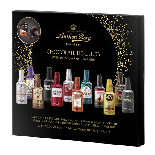 Anthon Berg Chocolate Liqueurs 12 Piece Box 187g