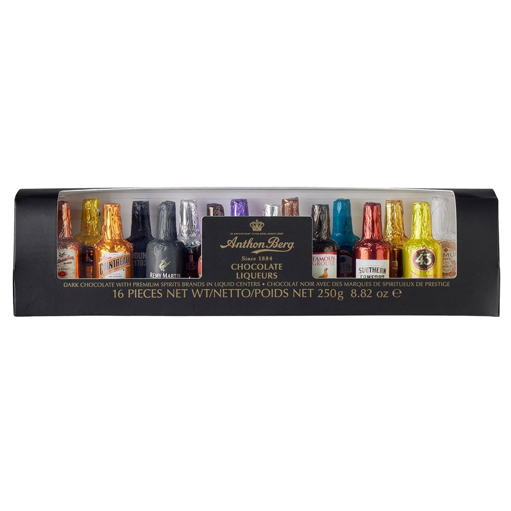 Anthon Berg Chocolate Liqueurs 16 Piece Box 250g