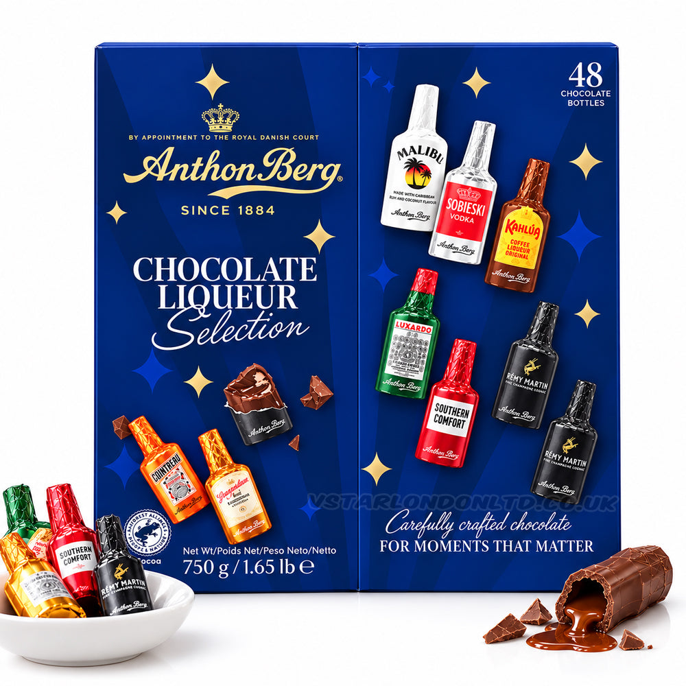Anthon Berg Chocolate Liqueurs 48 Pieces 750g