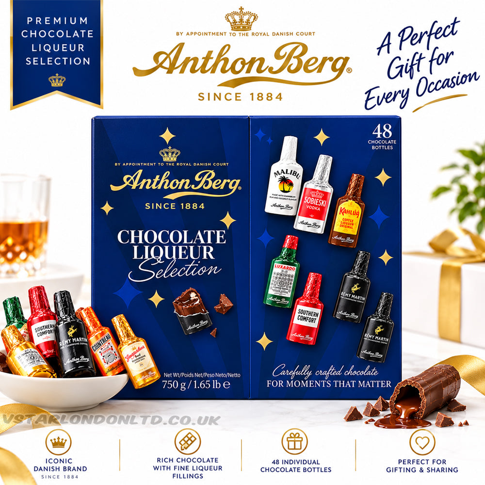 Anthon Berg Chocolate Liqueurs 48 Pieces 750g