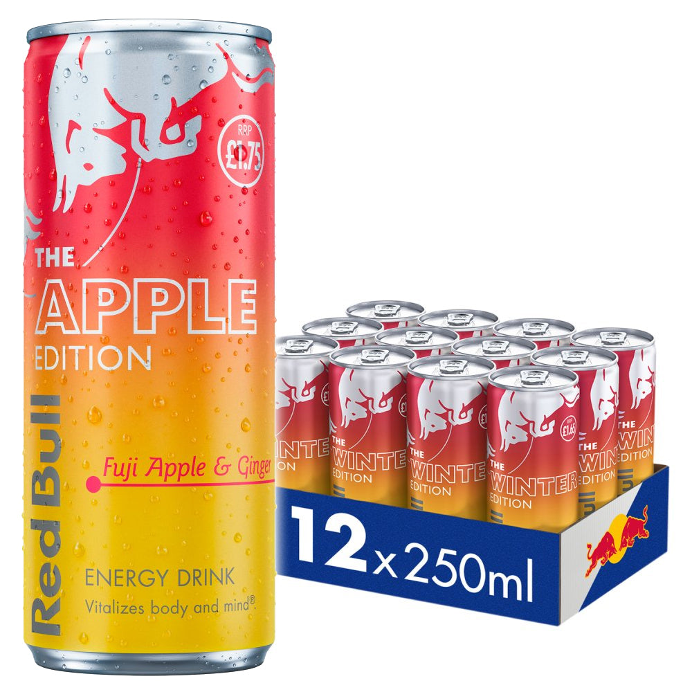 Red Bull Editions Energy Drink 250ml Variety Pack (12 Cans)