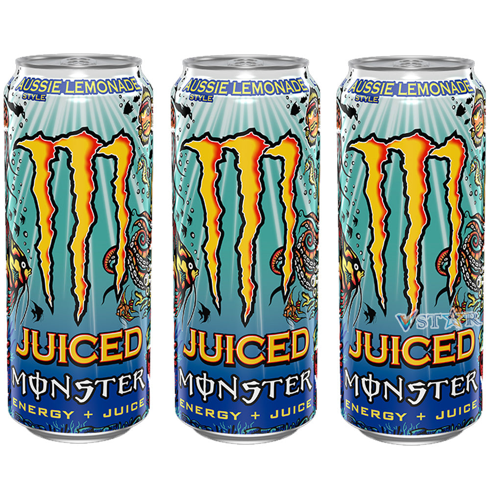 Monster Energy Drink Variety Pack Flavors 3 x 500ml Cans