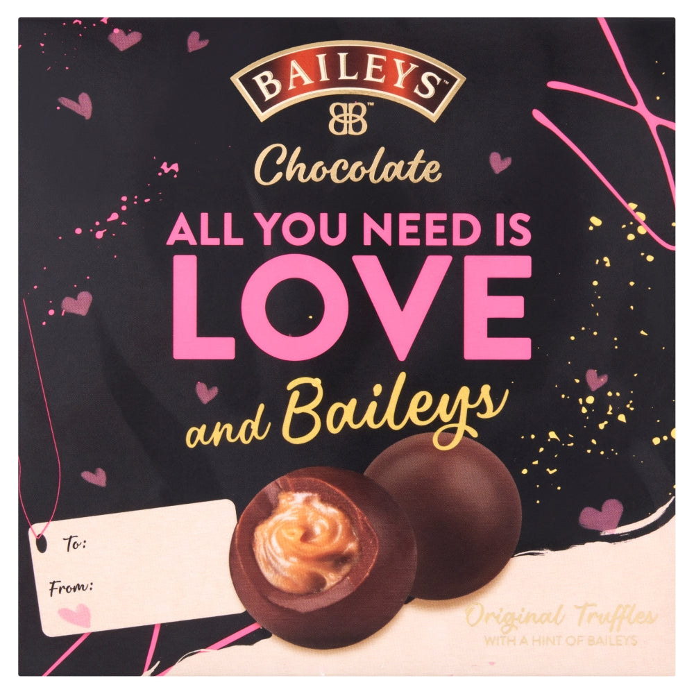 Baileys All You Need Is Love Chocolate Truffles Box 100g