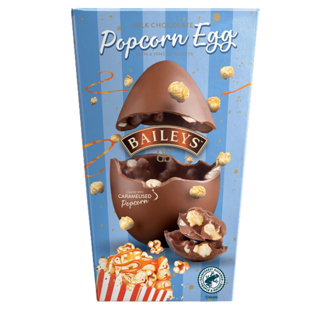 Baileys Milk Chocolate Popcorn Easter Egg 230g