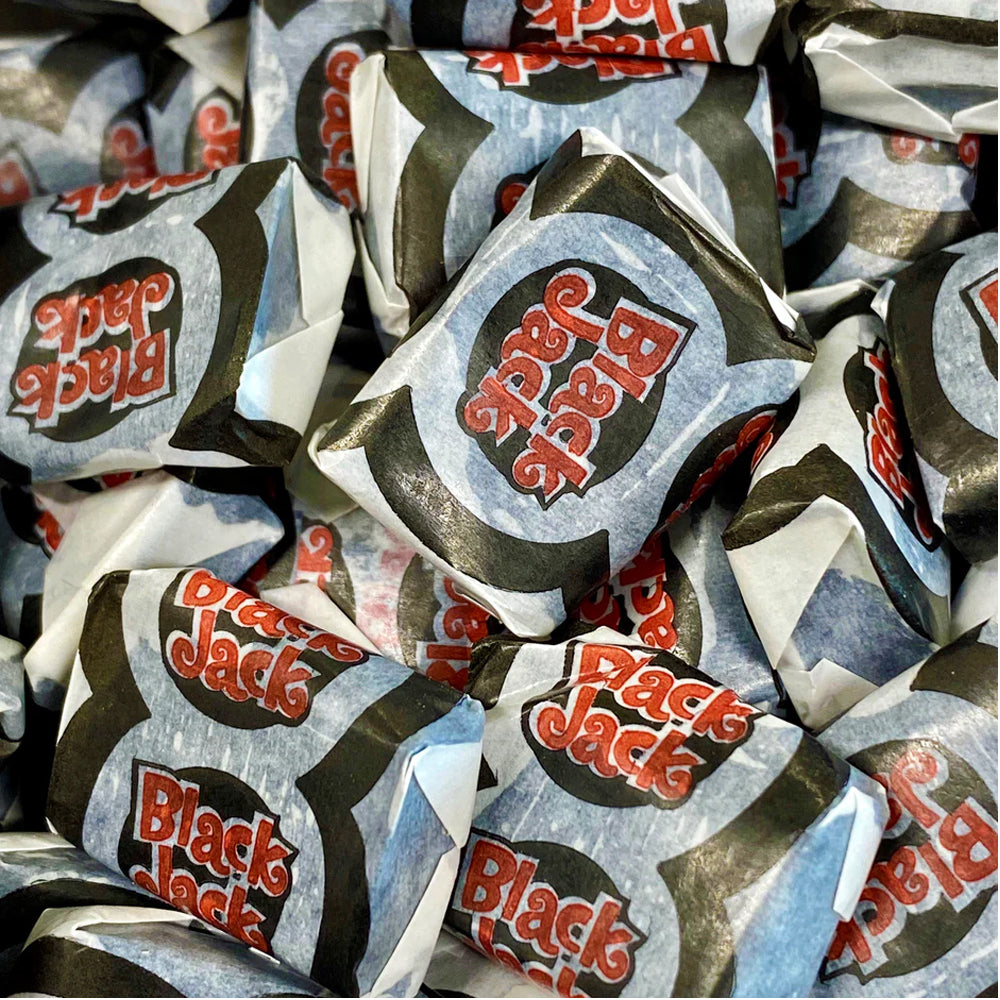 Barratt Black Jack Chews 400pc Box – Classic Aniseed Retro Sweets