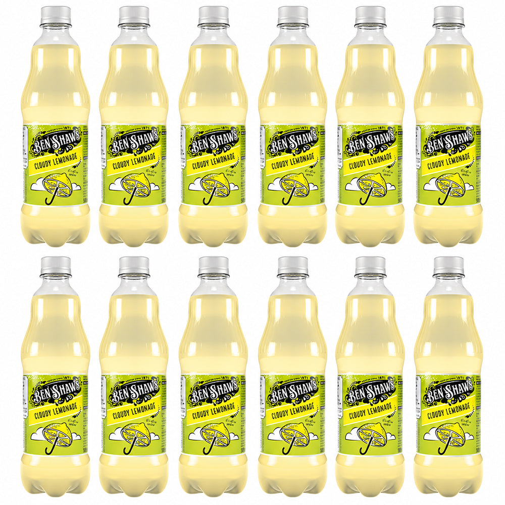 Ben Shaws Cloudy Lemonade 500ml Bottles (Case of 12)