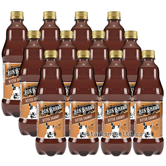 Ben Shaws Bitter Shandy Soft Drink 500ml (6 & 12 Bottles)