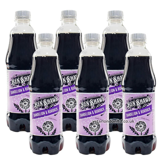 Ben Shaws Dandelion & Burdock Soda 500ml Bottles (6 & 12 Bottles)